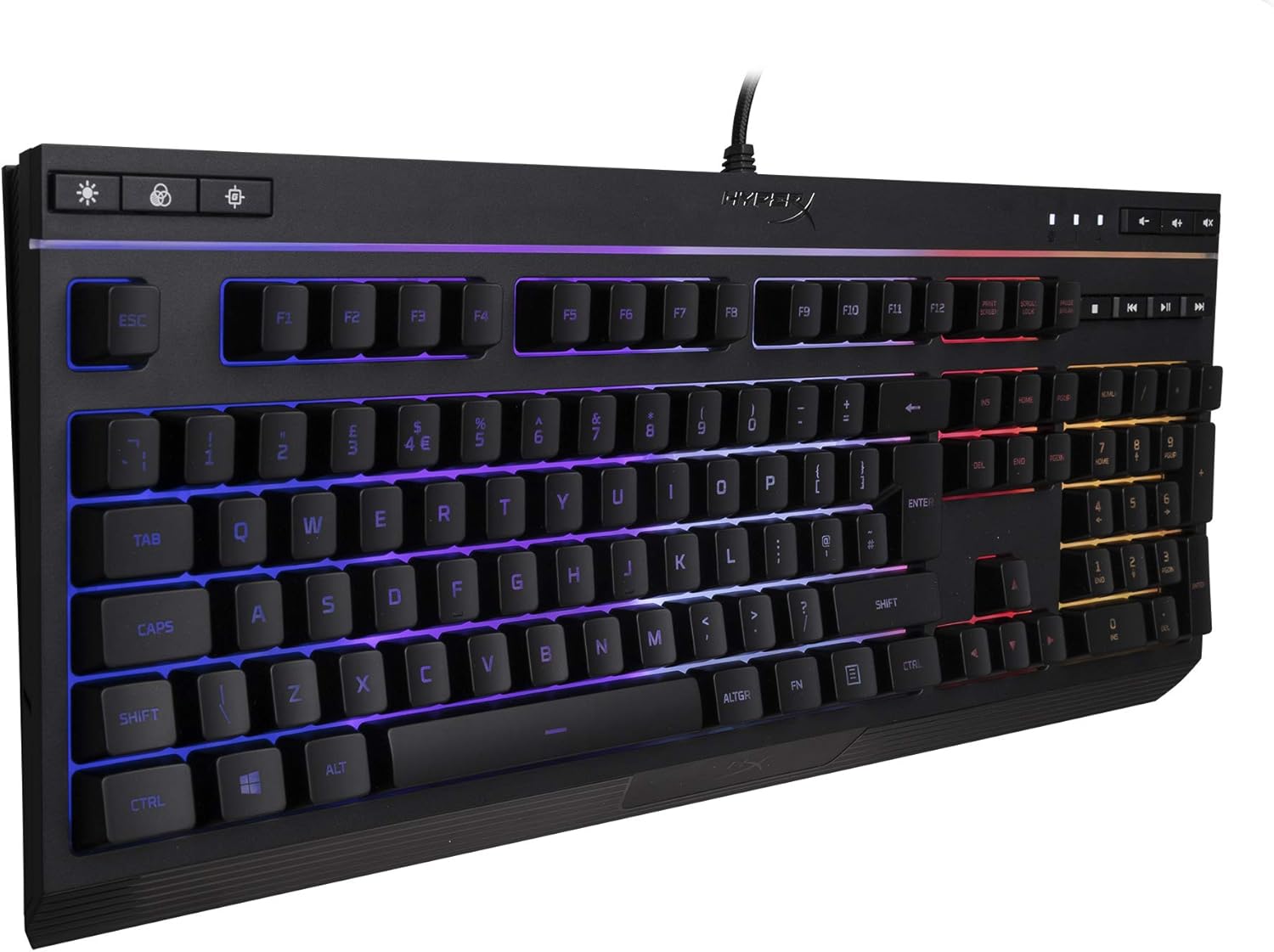 HyperX Alloy Core RGB Membrane Gaming Keyboard | HX-KB5ME2-UK