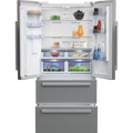 Beko Freestanding American Style Fridge Freezer with HarvestFresh™ Stainless Steel | GNE460520DVPX Beko American Fridge Freezer Euronics Ireland