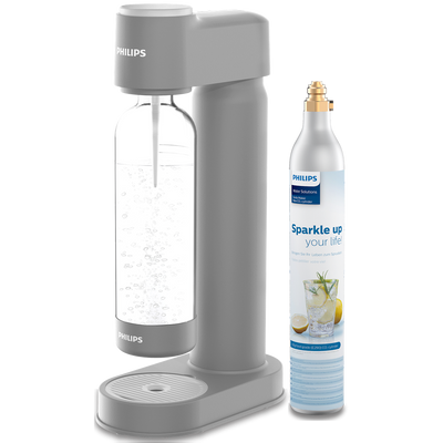 Philips GoZero Soda Maker - Grey | ADD4901GR/10 Philips Water Carbonator Euronics Ireland