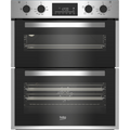 Beko 72cm Built-Under Double Fan Oven with Touch Controls | BBTF26300X Beko Oven Euronics Ireland