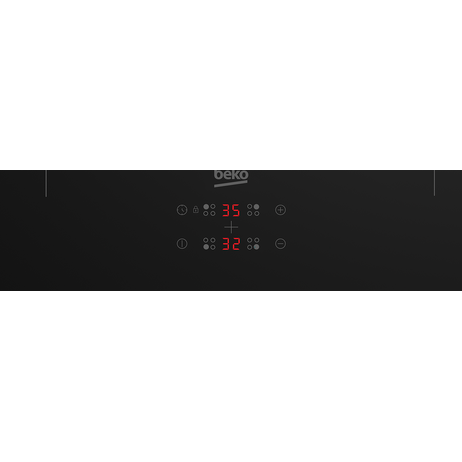 Beko 59 cm Electric Induction Hob - Black | HII64401QT