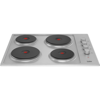 Beko 60cm Sealed Plate Hob with Side Knob Controls | HIBE64101X Beko Hob Euronics Ireland