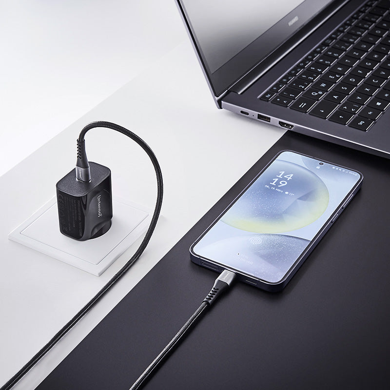 Intenso C315C USB-C to USB-C Nylon Cable 1.5m 60W - Black - view 3
