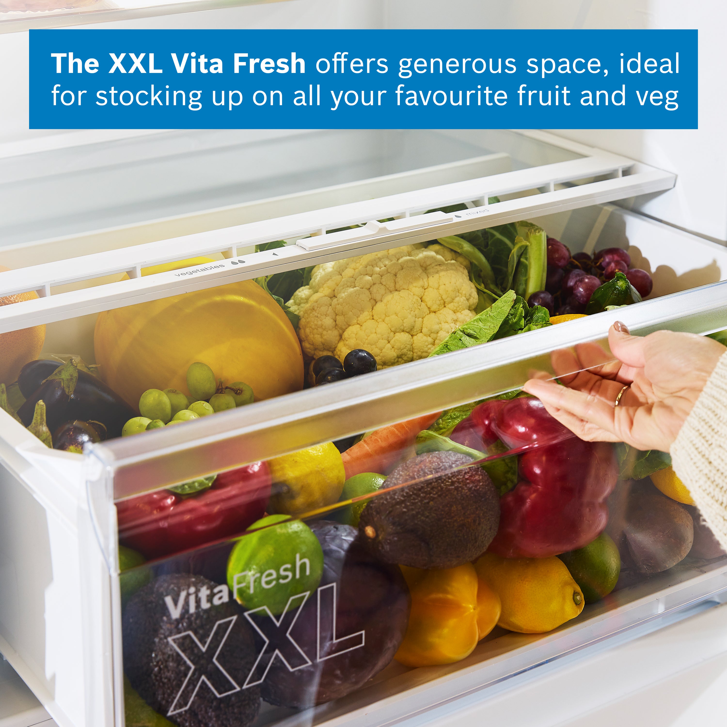 Bosch Series 4 363L 60cm Frost Free Fridge Freezer | KGN392LDFG
