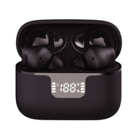 Groov-e Vibe Buds ANC True Wireless Earphones Black - official product image