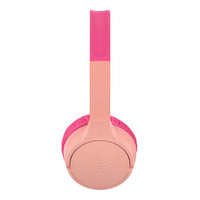 Belkin SoundForm Mini Wireless On-Ear Headphones for Kids Pink product image