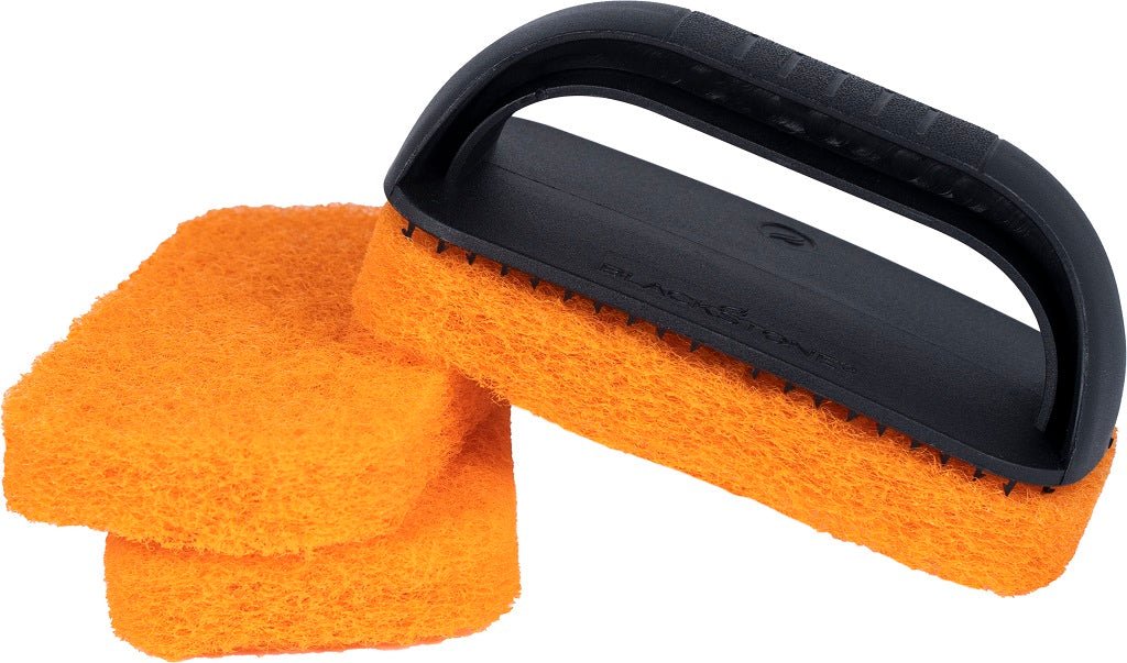 Blackstone 8 Piece Griddle Cleaning Kit - scrub pad on the handle