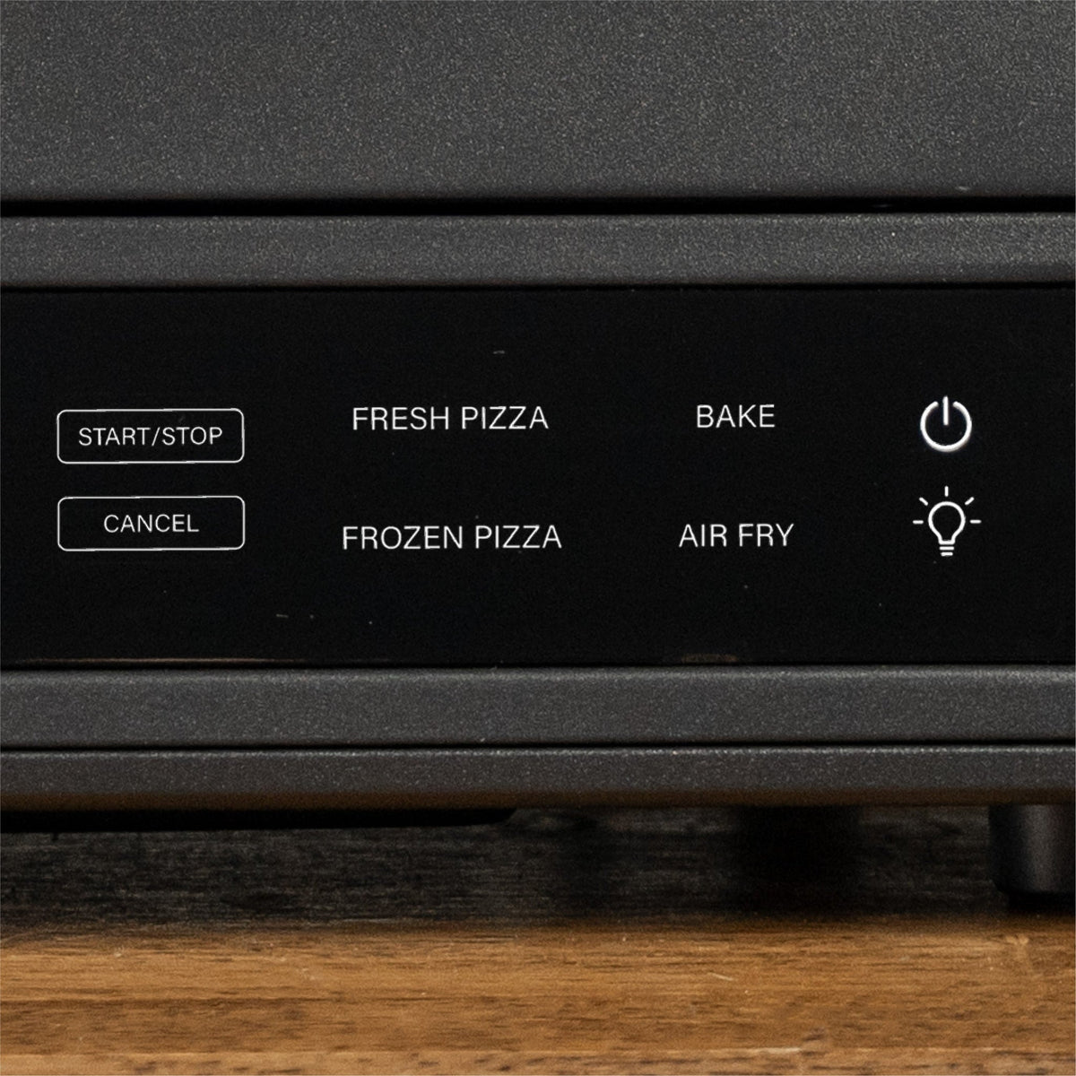 Blackstone E-Series Electric Pizza Oven and Air Fryer Combo - Black - touch controls close-up