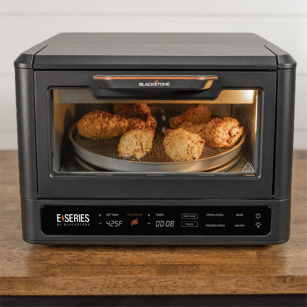 Blackstone E-Series Electric Pizza Oven and Air Fryer Combo - Black - air fried chicken