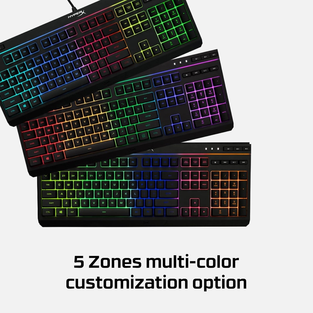 HyperX Alloy Core RGB Membrane Gaming Keyboard | HX-KB5ME2-UK