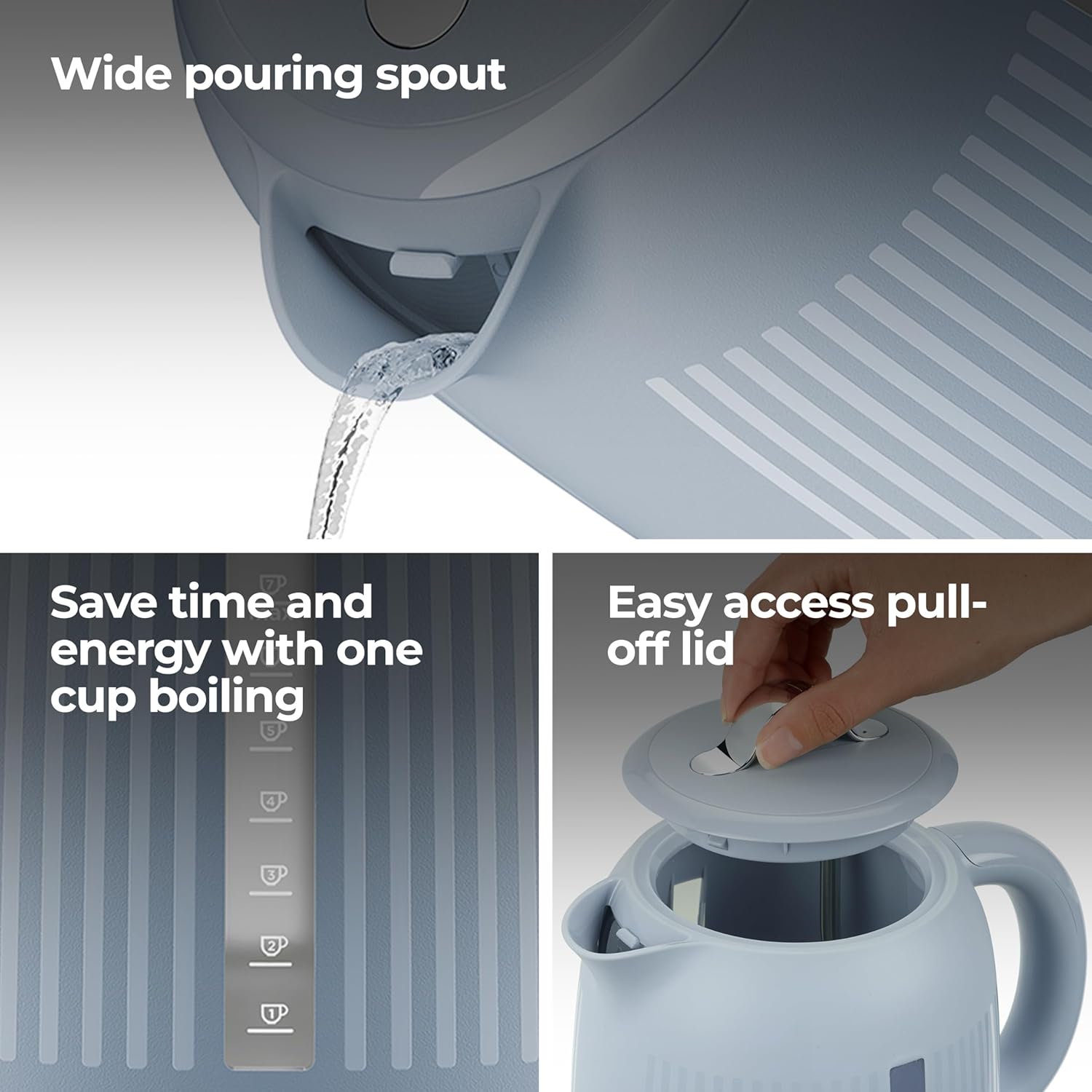 Kenwood Dawn 1.7L Jug Kettle | ZJP09.000BL