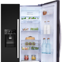 Hisense Freestanding Side by Side Fridge Freezer | RS694N4IBE Hisense American Fridge Freezer Euronics Ireland