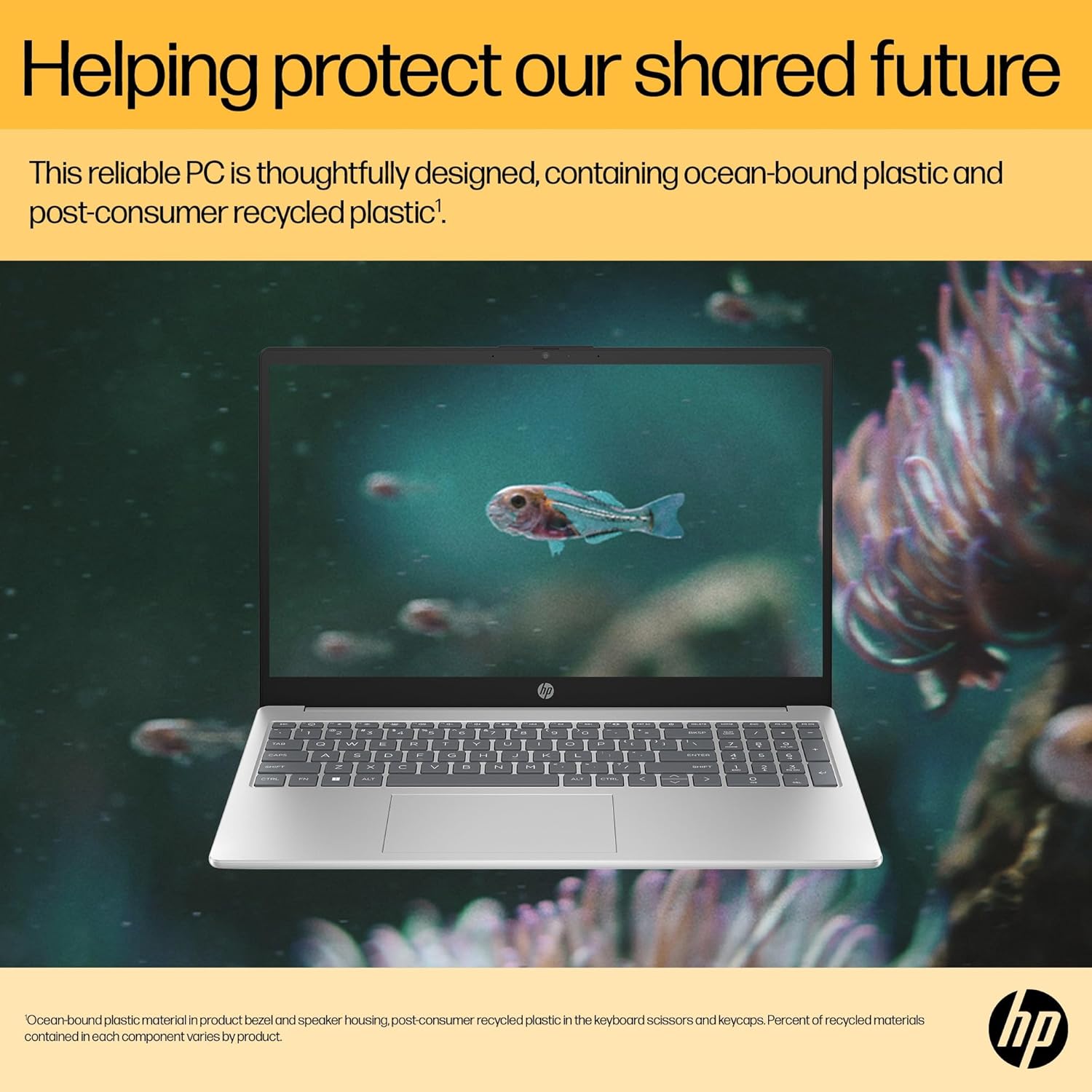 HP 15.6" Core i3-N305 8GB 512GB SSD FHD Win 11 Home Silver | BM2W8EA