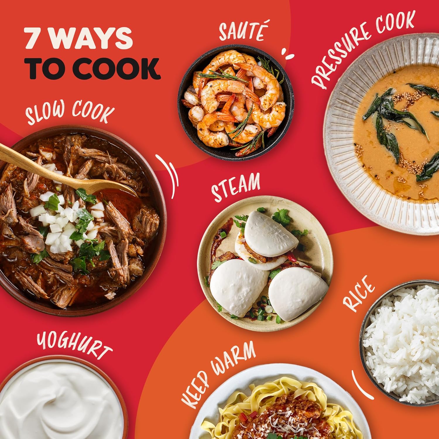 Instant Pot Duo Mini 3L 7-in-1 Electric Pressure Cooker – Black/Silver