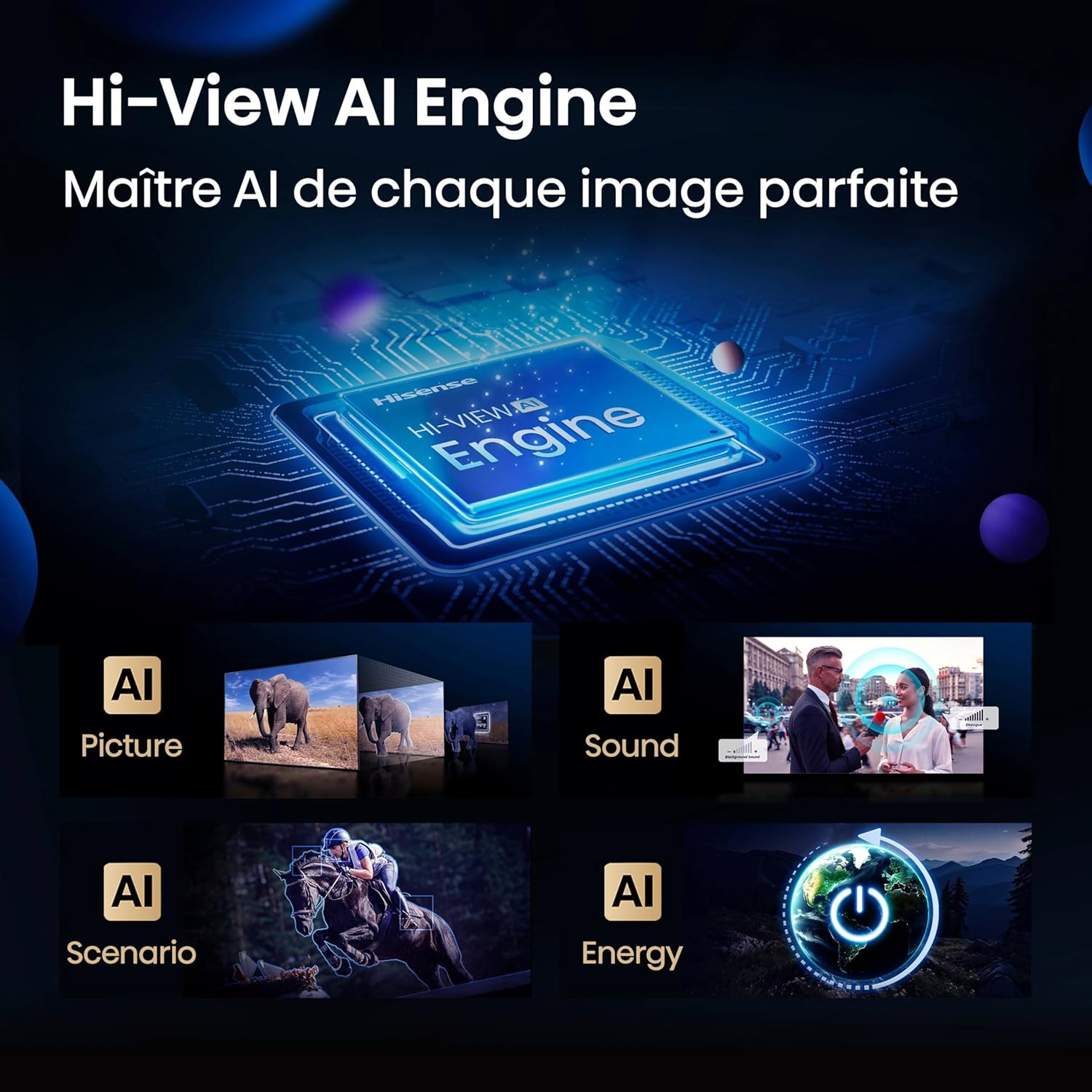 Hisense U7Q 65" Mini LED 4K UHD ULED Gaming Smart TV | 65U7Q