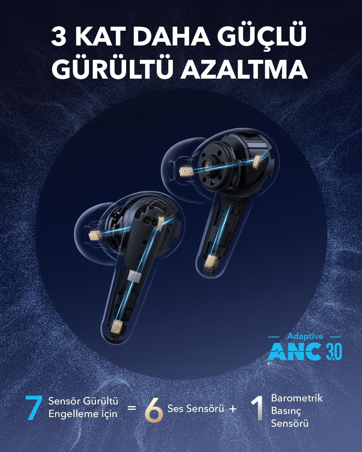 Soundcore Liberty 4 Pro True Wireless Noise Cancelling Earbuds | Premium ANC Audio