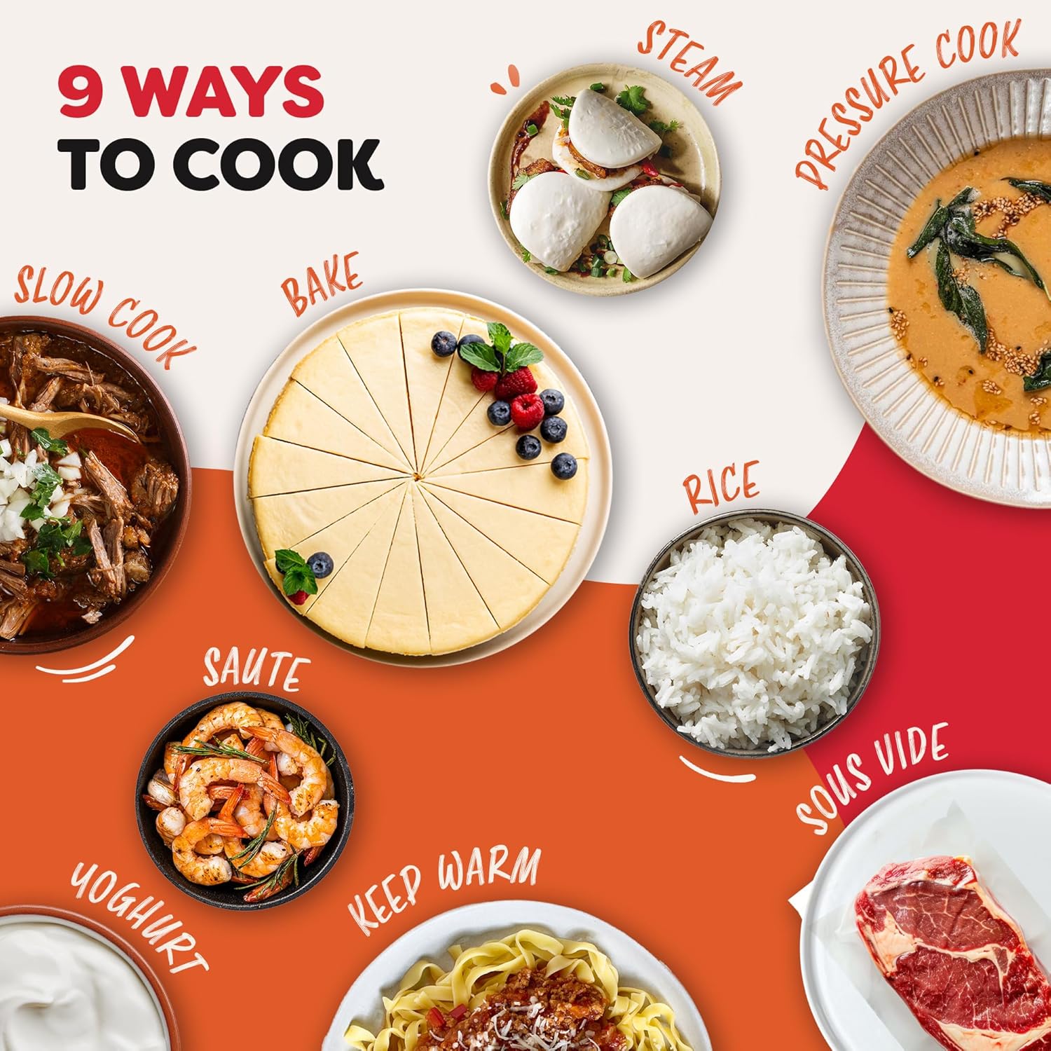 Instant Pot WhisperQuiet 9‑in‑1 Multi‑Cooker – 6 L Smart Pressure Cooker