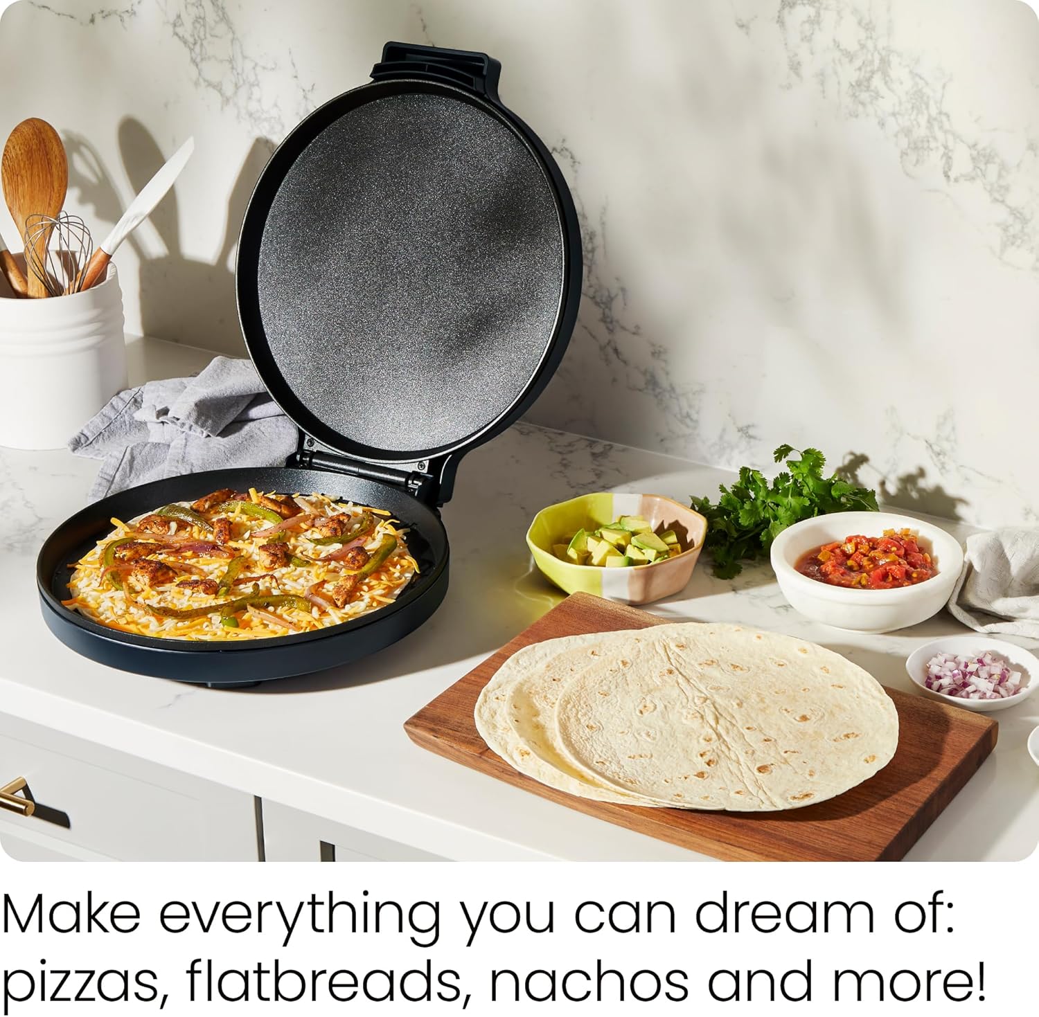 Chefman Everything Maker 30cm Electric Multi-Cooker | RJ58-EM-MIDNIGHT-UK