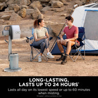 Shark FlexBreeze Pro Mist Indoor & Outdoor Fan with Misting System – White | FA300WHUK