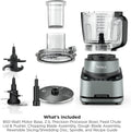 Ninja PrecisionPro 2.1L Food Processor with Auto Presets | BZ651UK