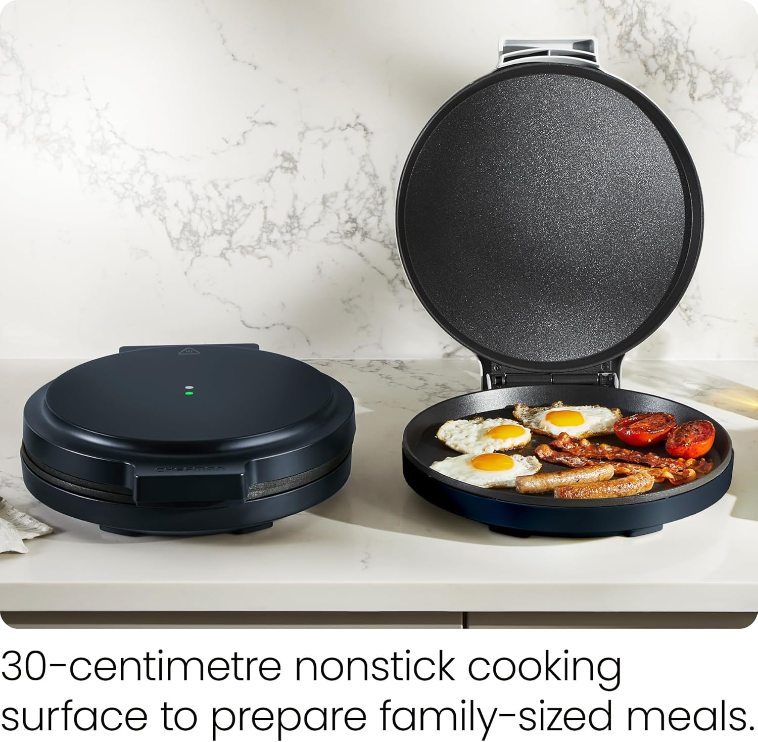 Chefman Everything Maker 30cm Electric Multi-Cooker | RJ58-EM-MIDNIGHT-UK