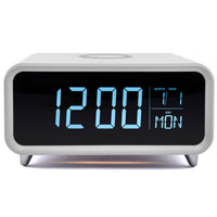 Groov-e Atlas II Bluetooth Alarm Clock Radio Black - official product image