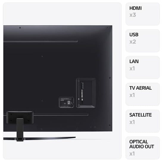 LG 75" UR81 4K Ultra HD Television (2023) | 75UR81006LJ.AEK