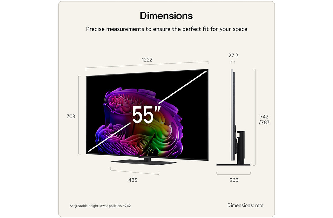 LG 55-inch 4K OLED evo AI TV | OLED55G66LS.AEI