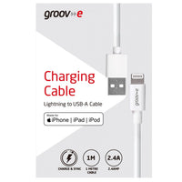 Groov-e MFI Lightning to USB-A Charging Cable 1m - official product image