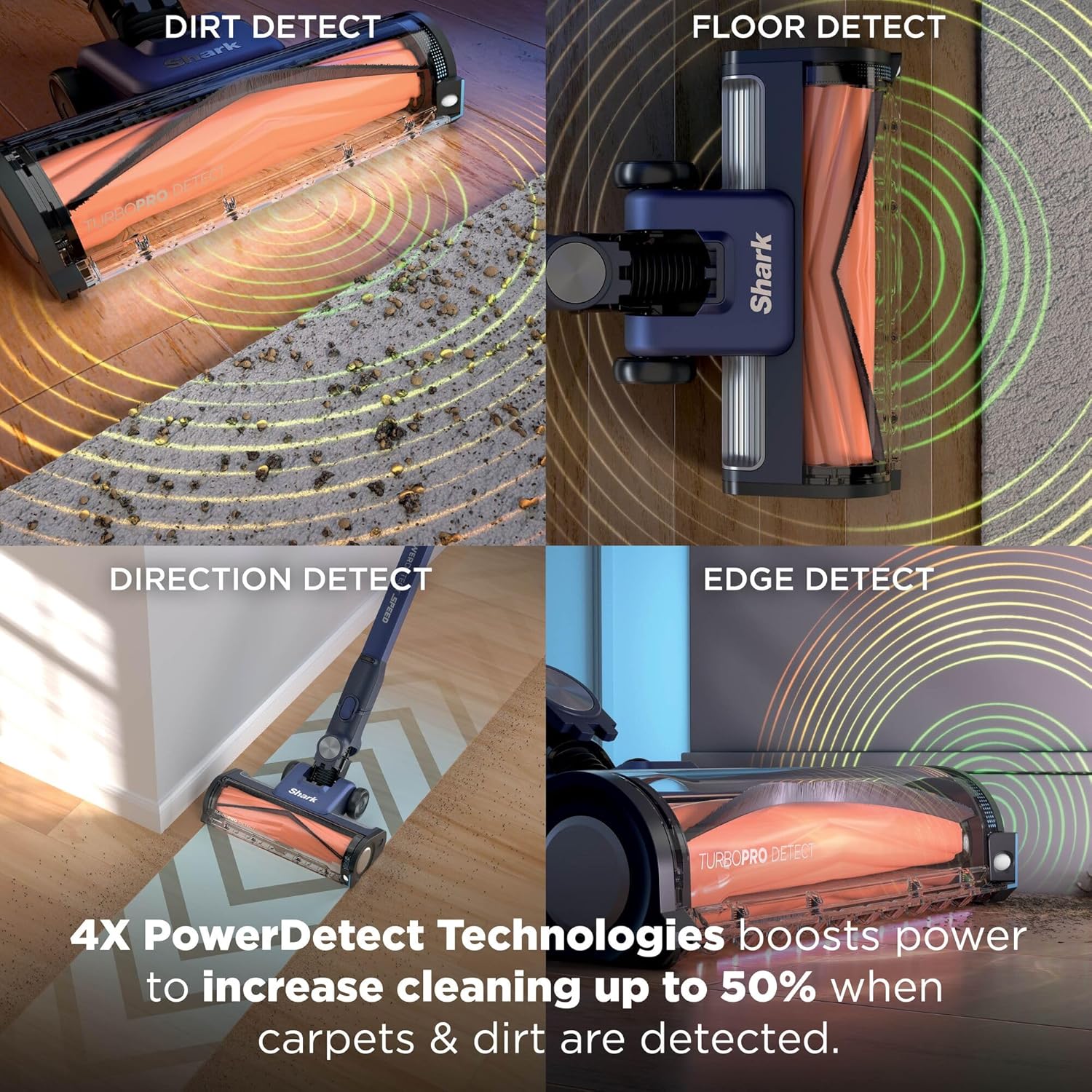 Shark PowerDetect Speed Clean and Empty Cordless Pet Pro Vacuum | IA3241UKT
