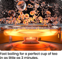 Chefman Fast-Boil 1.8L Electric Glass Kettle | RJ11-18-CTI-UK