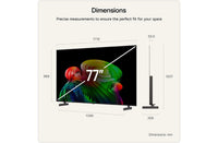 LG 77-inch B6 Series 4K Ultra HD Smart OLED TV | OLED77B65LA.AEI