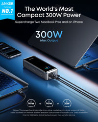 Anker Prime 26K 300W Power Bank, Black - official product image