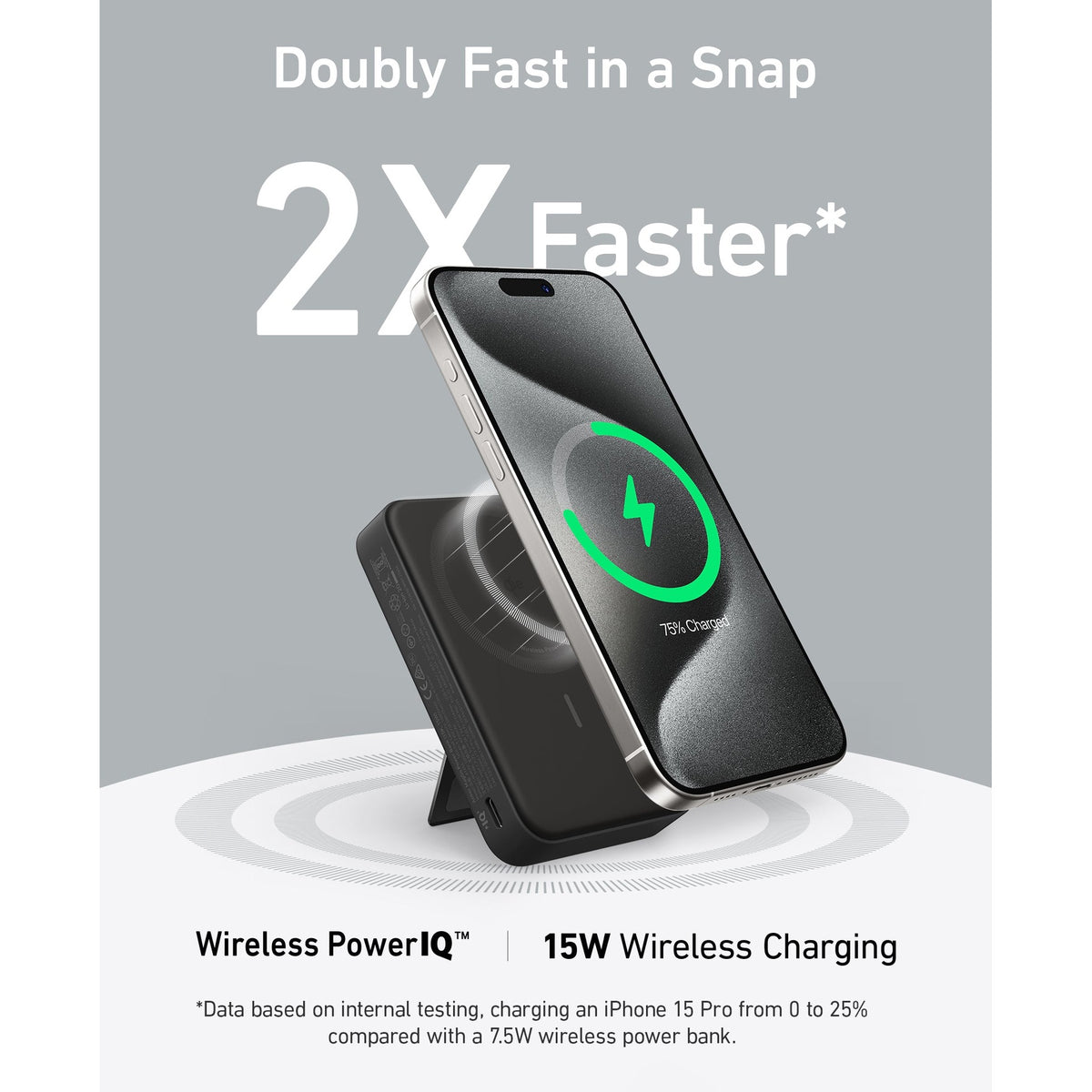 Anker Mag-Go Magnetic Battery – view 3