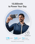 Anker MagGo 10K Magnetic Wireless Power Bank, White - official product image