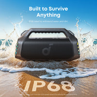 soundcore Boom 2 Pro Bluetooth Speaker, Black - official product image