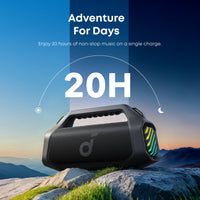 soundcore Boom 2 Pro Bluetooth Speaker, Black - official product image