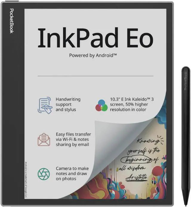 PocketBook InkPad Eo - 10.3" Colour E-Note | 253-PB1042-M-WW