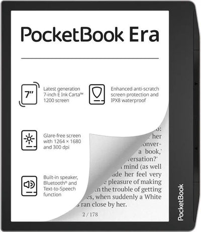 PocketBook Era - 7" E Ink Carta 1200 E-Reader - Stardust Silver | 253-PB700-U-16-WW