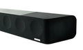 Sennheiser AMBEO Soundbar Max Black — closeup angled view, right side