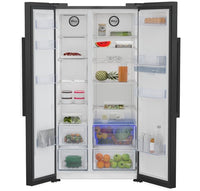 Beko Freestanding American Style Fridge Freezer HarvestFresh | ASD2341VB