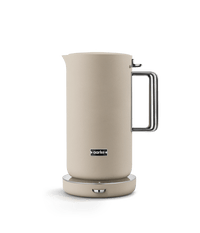 Aarke Temperature Control Kettle in Sand — front studio view