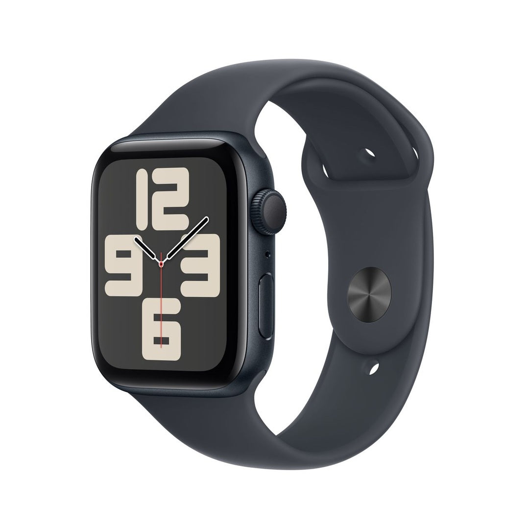 Apple Watch SE GPS 44MM Midnight Aluminium Case with Midnight Sport Band - M/L | MXEK3QA/A Apple Smartwatch Euronics Ireland