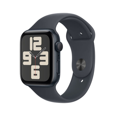 Apple Watch SE GPS 44MM Midnight Aluminium Case with Midnight Sport Band - M/L | MXEK3QA/A Apple Smartwatch Euronics Ireland