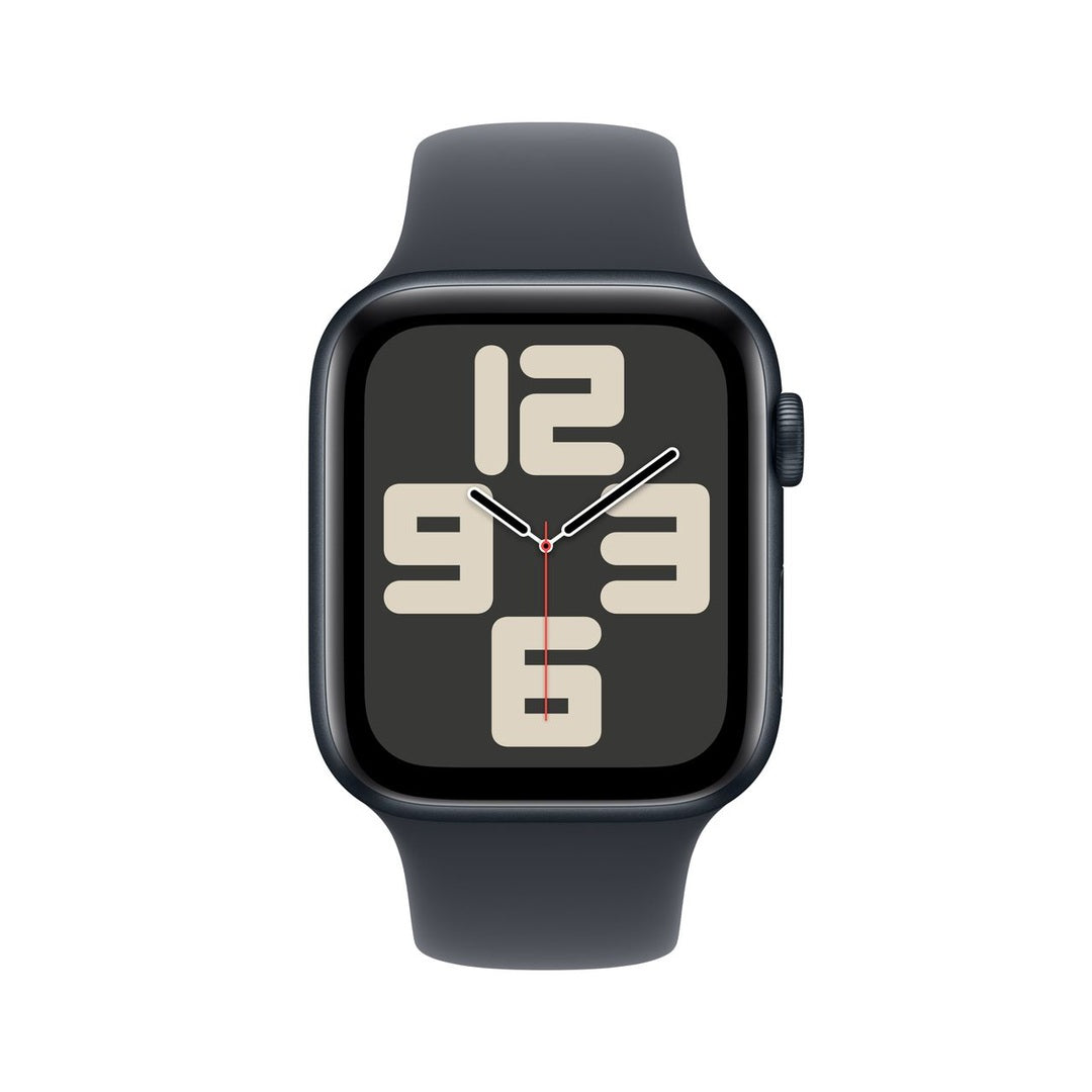 Apple Watch SE GPS 44MM Midnight Aluminium Case with Midnight Sport Band - M/L | MXEK3QA/A Apple Smartwatch Euronics Ireland