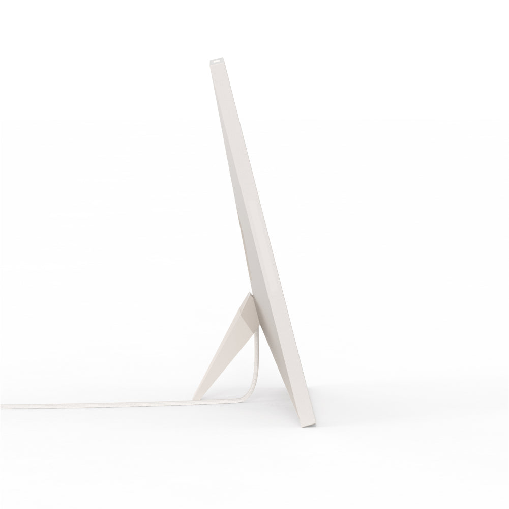 Aura Aspen 12" Digital Photo Frame – White Quartz | AF215-MWHT