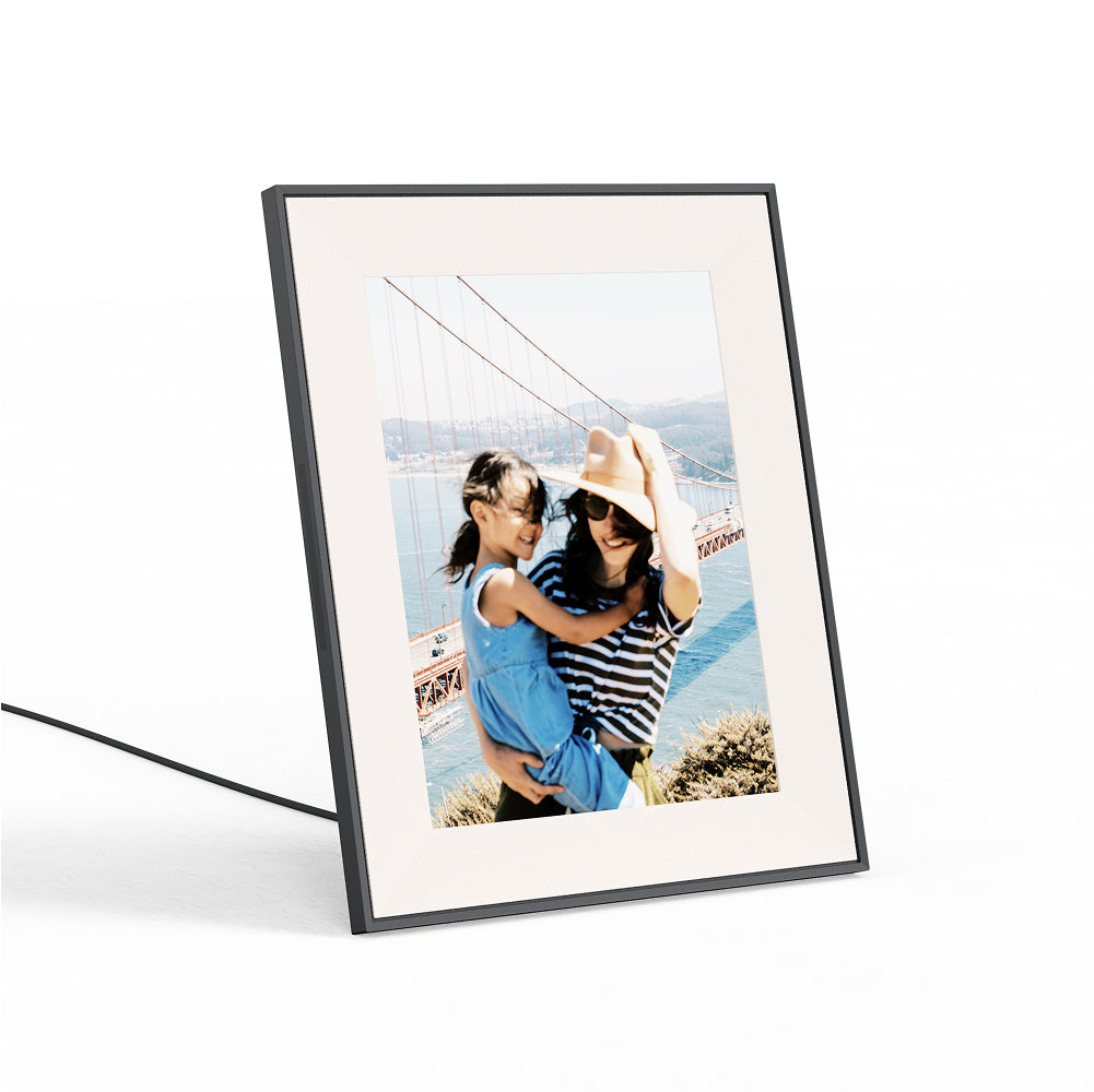 Aura Aspen 12" Digital Photo Frame – Ink | AF215-MBLK