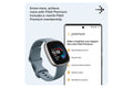 Fitbit Versa 4 - Fitness Smartwatch with GPS, NFC Payments & 40+ Exercise Modes - Waterfall Blue/Platinum | 79-FB523SRAG