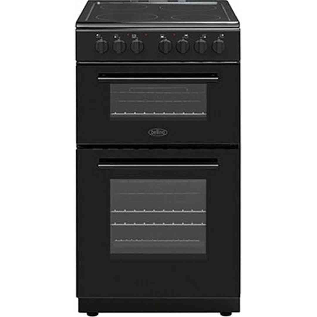 Belling 50cm Double Oven Electric Cooker | BFSE52DOCBK Belling Cooker Euronics Ireland