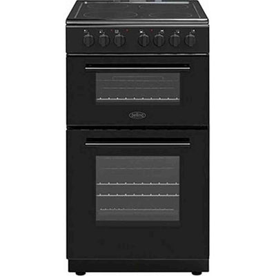 Belling 50cm Double Oven Electric Cooker | BFSE52DOCBK Belling Cooker Euronics Ireland